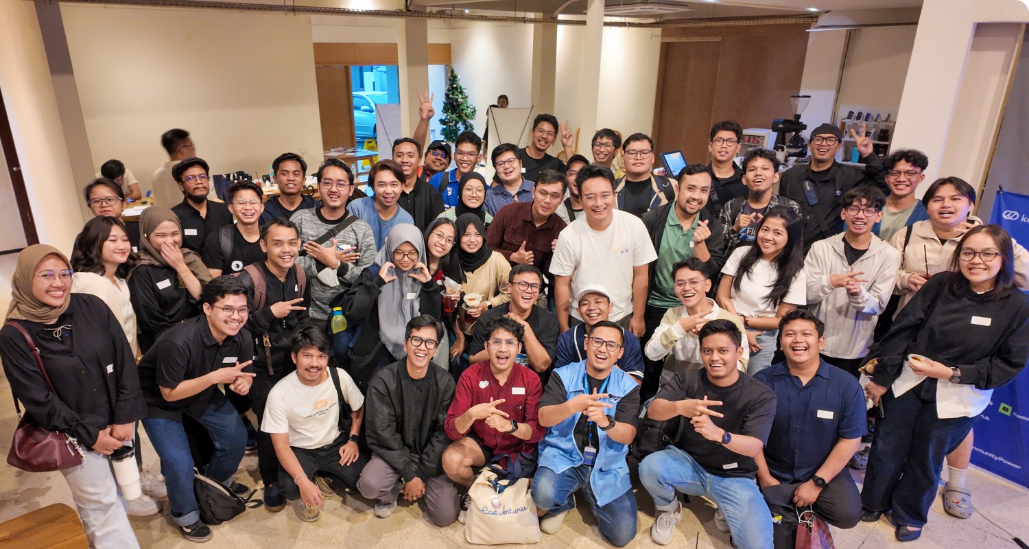 Large group photo from a Beyond Research community gathering